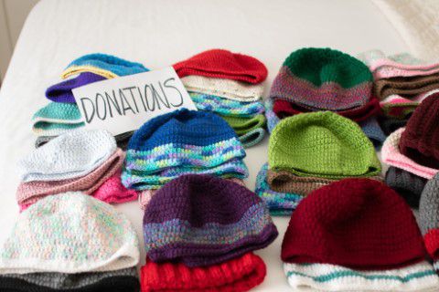 Mutzen zu spenden